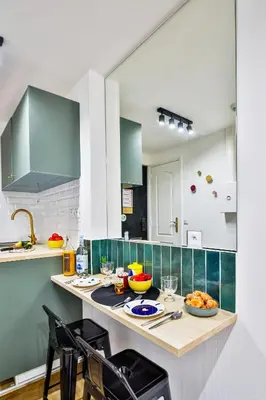 Cuisine ou kitchenette dans l'établissement WS Hôtel de Ville - Beaubourg