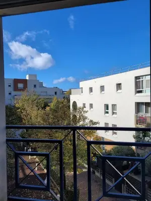 Balcon ou terrasse dans l'établissement Studio T1 Cosy proche Paris et Stade de France