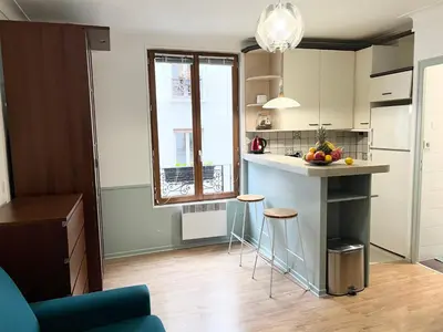 Cuisine ou kitchenette dans l'établissement Eden Moon
