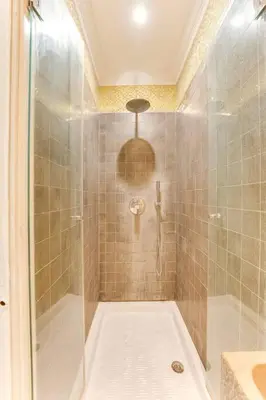 Salle de bains dans l'établissement Suite Montorgueil - Hyper Centre Paris - Chatelet 3min