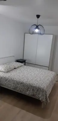 Un ou plusieurs lits dans un hébergement de l'établissement La Terrasse - big apartment & terrace 80m2 - metro 17 min from Paris