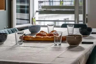 Nourriture dans l'appartement ou à proximité
