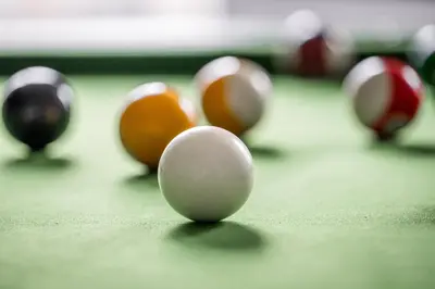 Billard dans l'établissement Nice flat with billard and view