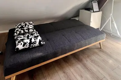 Un ou plusieurs lits dans un hébergement de l'établissement Cosy studio next to the Champs-Élysées avenue!