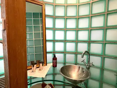 Salle de bains dans l'établissement Le Loft Saint Antoine