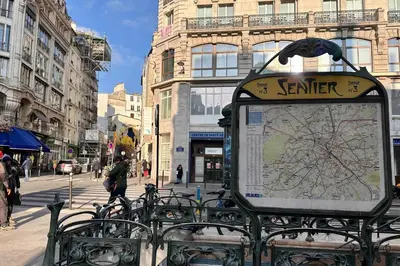Plan de l'établissement Souplex au centre de Paris