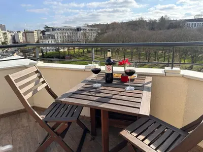 Balcon ou terrasse dans l'établissement Issy - les jardins du séminaire