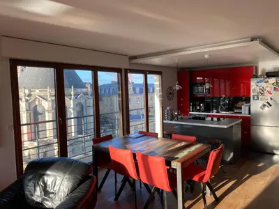 Cuisine ou kitchenette dans l'établissement Issy - les jardins du séminaire