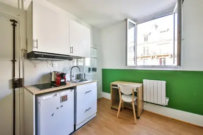 Cuisine ou kitchenette dans l'établissement 41.Studio 2Pers#Sèvres-Lecourbe#Necker