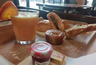 Nourriture dans le B&B/chambre d'hôtes ou à proximité