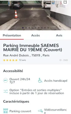 Plan de l'établissement Alliance 3