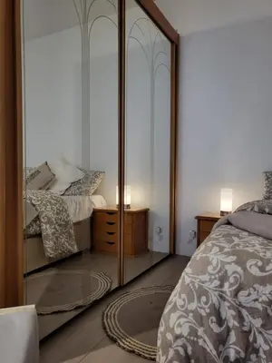 Un ou plusieurs lits dans un hébergement de l'établissement Paris flat