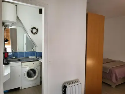Un ou plusieurs lits dans un hébergement de l'établissement Paris flat