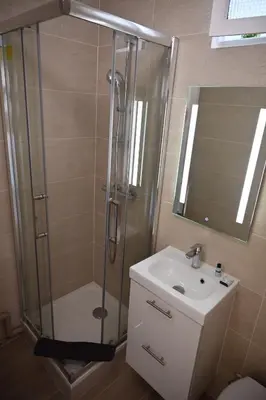 Salle de bains dans l'établissement Cosy Studio