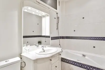 Salle de bains dans l'établissement Appartement Caulain - Welkeys