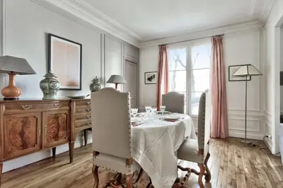 Coin salon dans l'établissement Appartement Caulain - Welkeys
