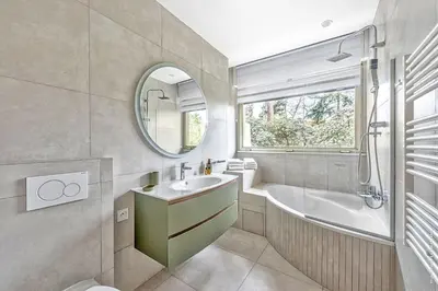 Salle de bains dans l'établissement Boulogne Billancourt - Schuman 1bdr