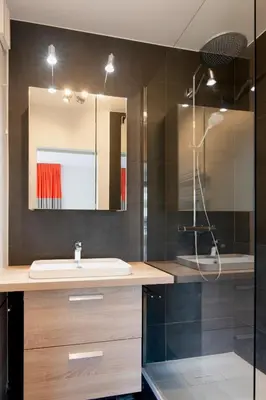 Salle de bains dans l'établissement Casteja Modern Residence