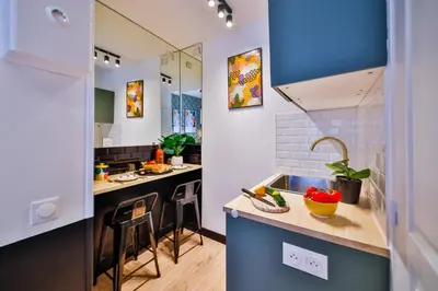 Cuisine ou kitchenette dans l'établissement WS Notre-Dame - Jussieu