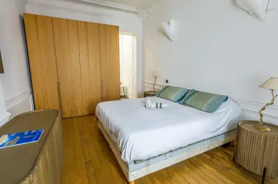 Un ou plusieurs lits dans un hébergement de l'établissement Appartement du Pilot - Welkeys