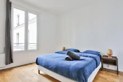 Plan de l'établissement Appartement Quartier Le Marais 2 Free Netflix