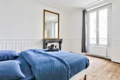 Plan de l'établissement Appartement Quartier Le Marais 2 Free Netflix