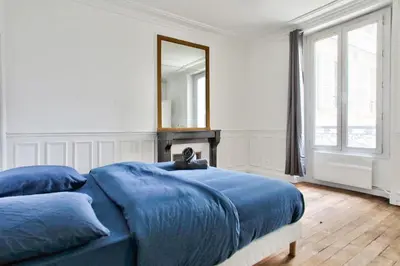Plan de l'établissement Appartement Quartier Le Marais 2 Free Netflix