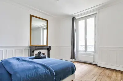 Plan de l'établissement Appartement Quartier Le Marais 2 Free Netflix