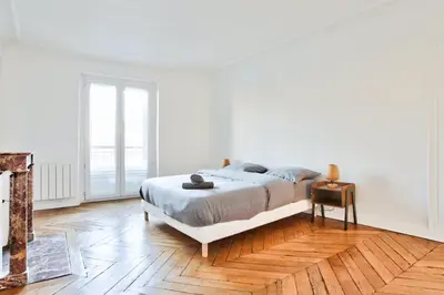 Plan de l'établissement Appartement Quartier Le Marais 1 Free Netflix