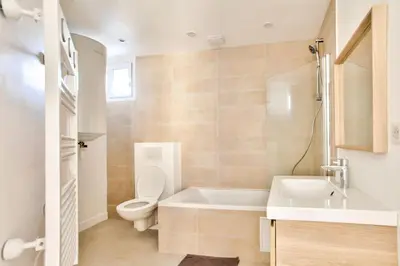 Plan de l'établissement Appartement Quartier Le Marais 1 Free Netflix