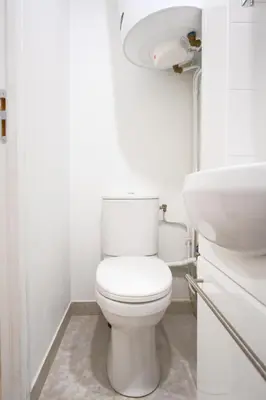 Salle de bains dans l'établissement Studio cosy au calme Paris 15ᵉ