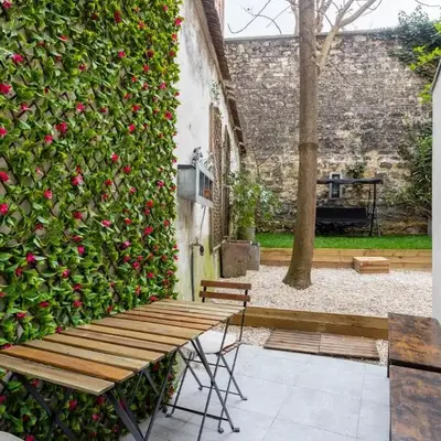 Rare! private garden in Paris