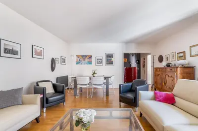 Coin salon dans l'établissement Veeve - Village Vision