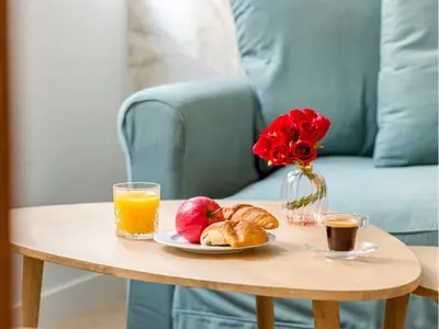 Nourriture dans l'appartement ou à proximité