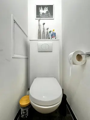 Salle de bains dans l'établissement Appartement Avec Balcon Vue Sur La Défense