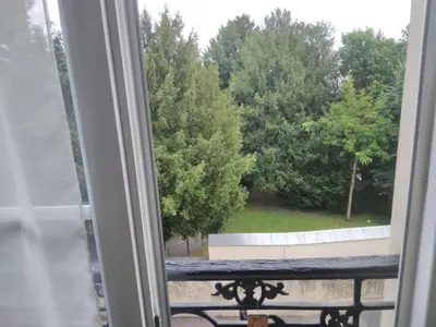 Balcon ou terrasse dans l'établissement PARIS centre 30m2- cuisine-Métro Glacière