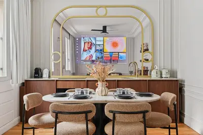 Plan de l'établissement Interior Design - Apartment 6P-2BR - Tour Eiffel
