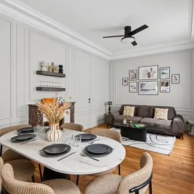 Interior Design - Apartment 6P-2BR - Tour Eiffel