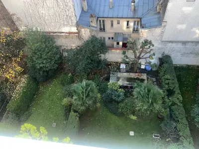 Jardin de l'établissement Cómodo Apartamento