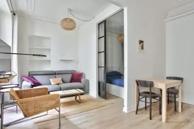 Plan de l'établissement Appartement Quartier Hotel de Ville Free Netflix