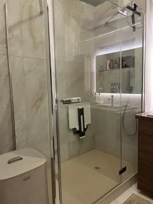 Salle de bains dans l'établissement Terrasse Zen - Confort Nature & Accessibilité - 4 personnes - Parking gratuit - 20 min de Paris