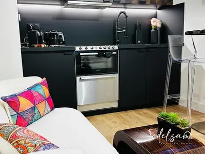 Cuisine ou kitchenette dans l'établissement Paris Marais by Melvane