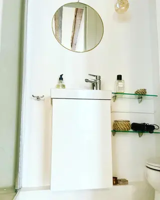 Salle de bains dans l'établissement Electra mini-studio