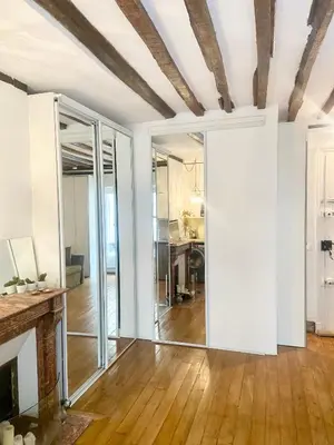 Cuisine ou kitchenette dans l'établissement Electra mini-studio