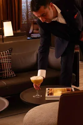 Boissons dans l'établissement Villa-des-Prés