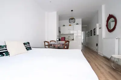 Un ou plusieurs lits dans un hébergement de l'établissement HSH Traversière-Boulogne-Billancourt I Appartement 4P