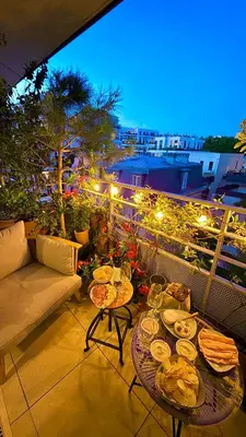 Balcon ou terrasse dans l'établissement Stunning apartment with balcony to visit Paris