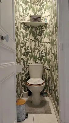 Salle de bains dans l'établissement Chambre privée a Arcueil - Cachan