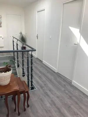 Plan de l'établissement maison avec 5 chambres et jardin à Malakoff