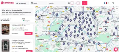 Plan de l'établissement 2 pièces lumineux aux portes de Paris